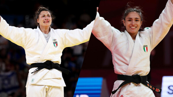 ALICE BELLANDI E ASSUNTA SCUTTO: CINTURE D'ORO