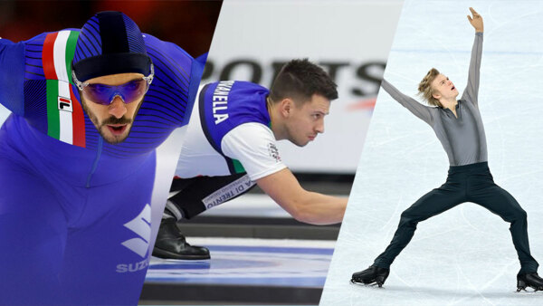 DAVIDE GHIOTTO, MATTIA GIOVANELLA E DANIEL GRASSL: AZZURRO GHIACCIO