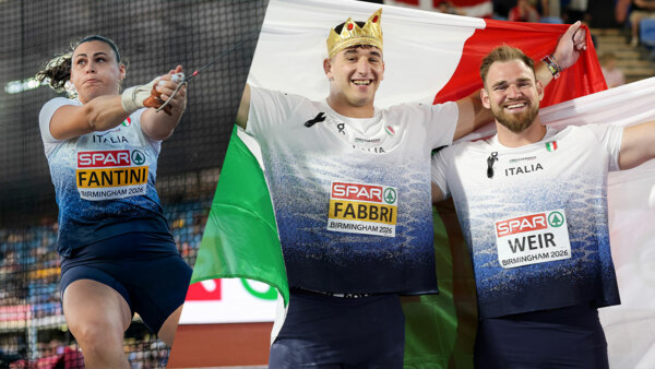 Fabbri, Fantini, Weir: Il peso delle medaglie