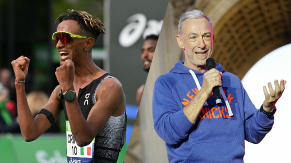 Yeman Crippa e Linus: Una maratona per due