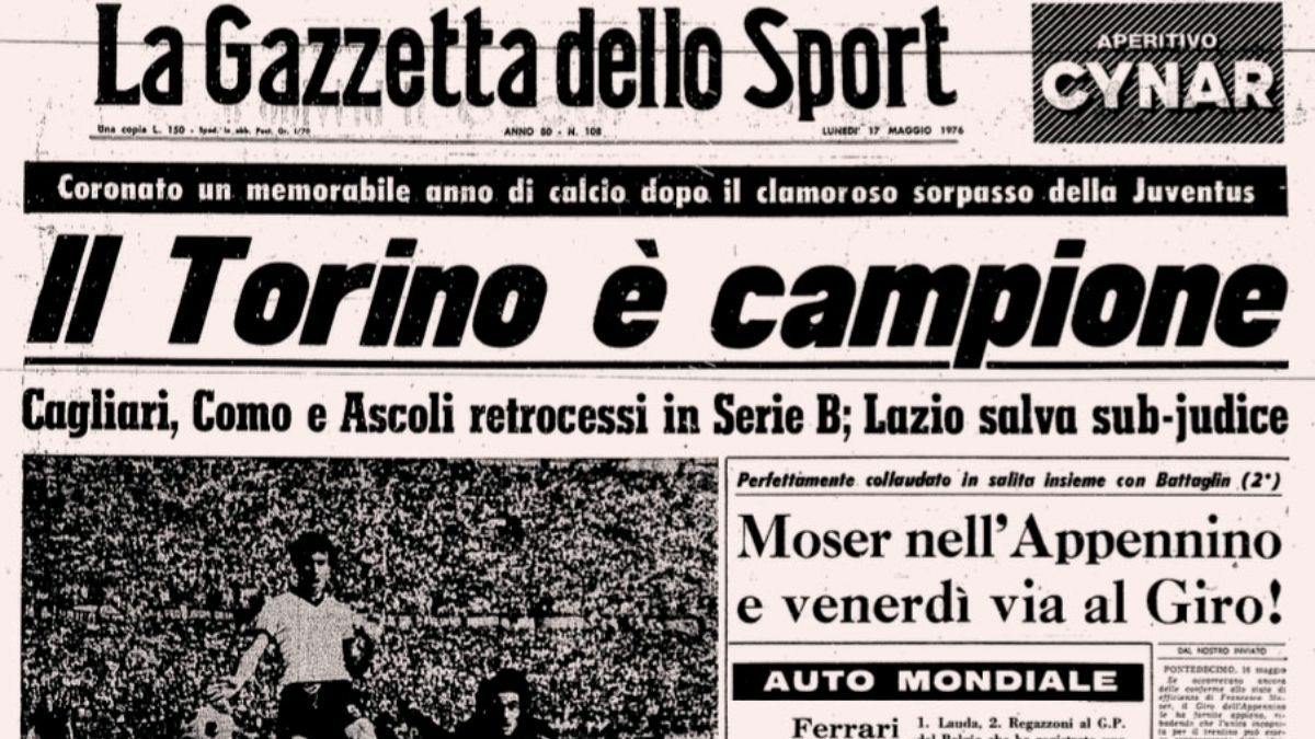 Aldo Grasso e Claudio Sala 1976: Il cielo sopra Torino