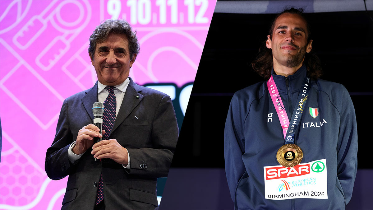 Urbano Cairo e Gianmarco Tamberi: Sempre più in alto