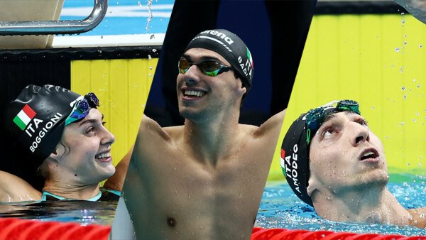 Amodeo, Barlaam, Boggioni: Una vasca di medaglie